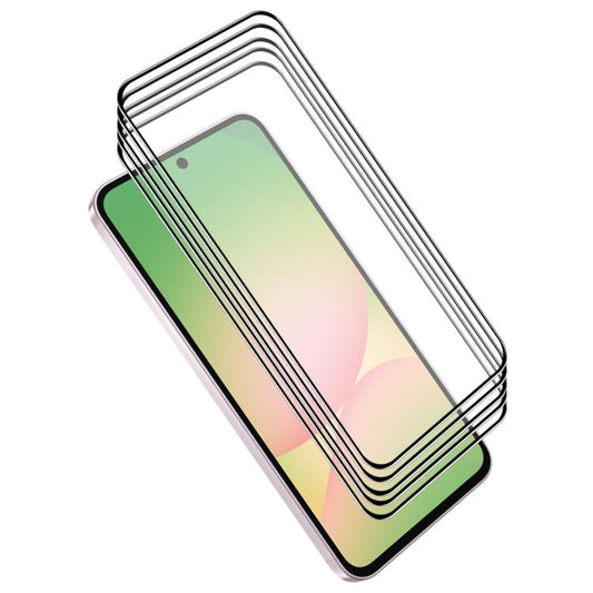 5pcs ENKAY Hat-Prince Full Glue High Aluminum-silicon Tempered Glass Film, For Galaxy M47 5G, For Galaxy A08 4G / 5G, For Galaxy A57 5G, For Galaxy A18 4G / 5G, For Galaxy A37 5G, For Galaxy A27 5G, For Galaxy A07 5G, For Galaxy A17 5G, For Galaxy A26 ...