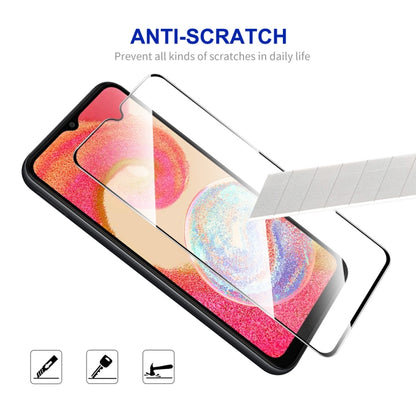 2pcs ENKAY Hat-Prince Full Glue High Aluminum-silicon Tempered Glass Film, For Samsung Galaxy M04, For Galaxy A08 4G / 5G, For Galaxy A18 4G / 5G, For Galaxy F07 / M07 4G, For Galaxy F17 / M17 5G, For Samsung Galaxy A36 / A56                           ...