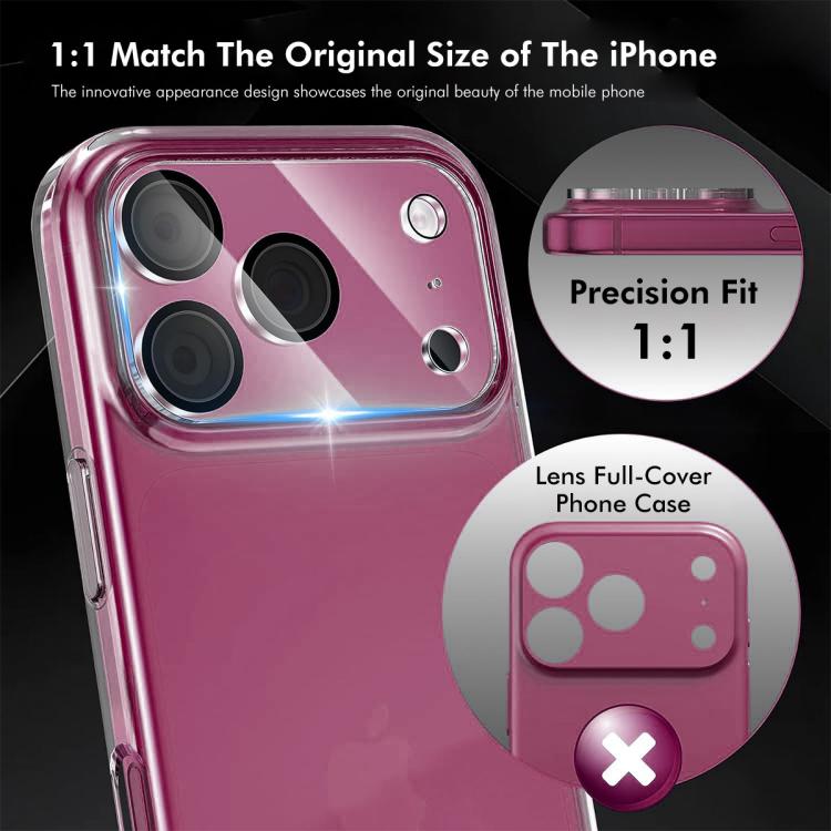 2pcs ENKAY Hat-Prince 9H Rear Camera Lens Tempered Glass Film, For iPhone Duo, For iPhone 18 Pro, For iPhone 18 Pro Max, For iPhone 17 Pro Max, For iPhone 17 Pro, For iPhone 17, For iPhone Air, For iPhone 16 Pro / 16 Pro Max, For iPhone 16 / 16 Plus   ...