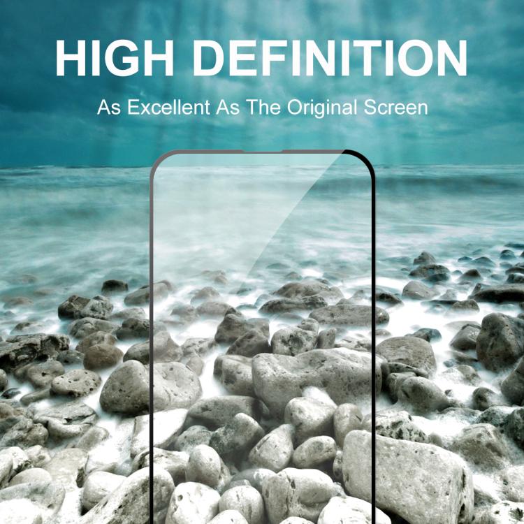 5pcs ENKAY Full Glue High Aluminum-silicon Tempered Glass Film, For iPhone 17e / 16e, For iPhone 16 Pro Max, For iPhone 16 Pro, For iPhone 16 Plus, For iPhone 16, For iPhone 15 Pro Max, For iPhone 15 Pro, For iPhone 15 Plus, For iPhone 15