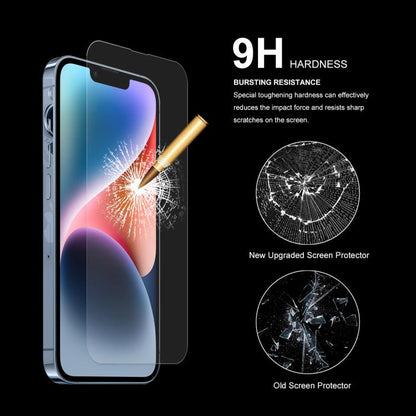 10pcs ENKAY 0.26mm 9H 2.5D High Aluminum-silicon Tempered Glass Film, For iPhone 17e / 16e, For iPhone 16 Pro Max, For iPhone 16 Pro, For iPhone 16 Plus, For iPhone 16, For iPhone 15 Pro Max, For iPhone 15 Pro, For iPhone 15 Plus, For iPhone 15