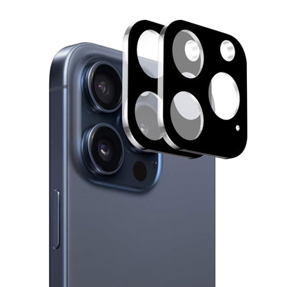 2pcs ENKAY Hat-Prince 9H Rear Camera Lens Tempered Glass Film, For iPhone 16 Pro / 16 Pro Max, For iPhone 16 / 16 Plus, For iPhone 15 Pro / 15 Pro Max, For iPhone 15 / 15 Plus