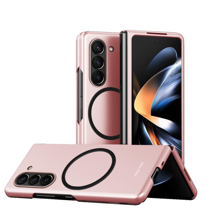 Skin Feel Magnetic Shockproof Protective Phone Case, For Samsung Galaxy Z Fold7, For Samsung Galaxy Z Fold6, For Samsung Galaxy Z Fold5 5G