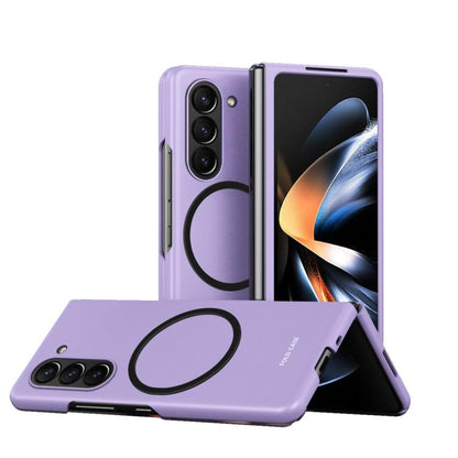 Skin Feel Magnetic Shockproof Protective Phone Case, For Galaxy Z Fold8 5G, For Galaxy Z Fold7, For Galaxy Z Fold6, For Galaxy Z Fold5 5G