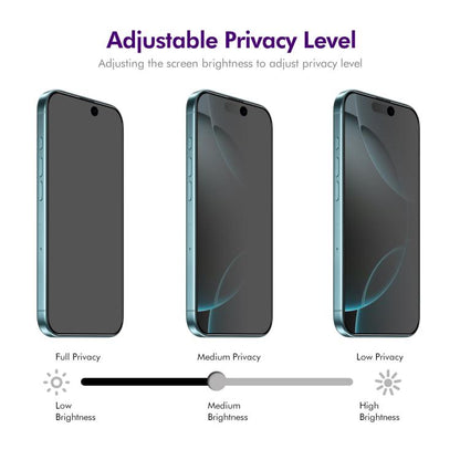 5pcs ENKAY Hat-Prince 28° Anti-peeping Tempered Glass Protector Full Screen Film
