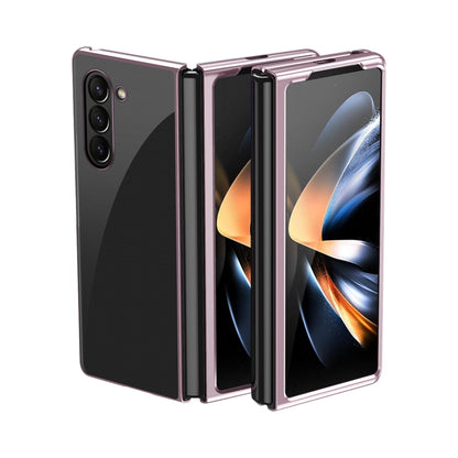 Electroplating Transparent Shockproof Phone Case, For Galaxy Z Fold8 Ultra 5G, For Galaxy Z Flip8 5G, For Galaxy Z Flip7 5G, For Galaxy Z Fold5 5G