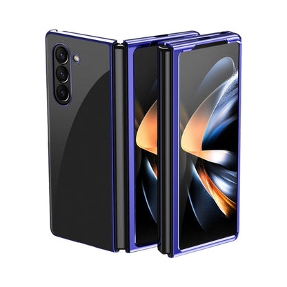 Electroplating Transparent Shockproof Phone Case, For Galaxy Z Fold8 Ultra 5G, For Galaxy Z Flip8 5G, For Galaxy Z Flip7 5G, For Galaxy Z Fold5 5G