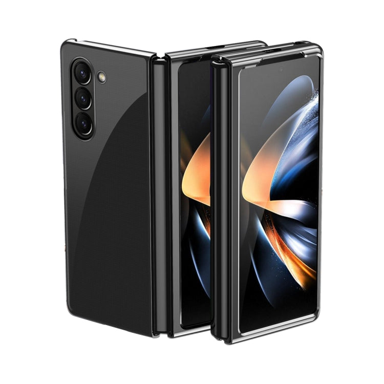 Electroplating Transparent Shockproof Phone Case, For Galaxy Z Fold8 Ultra 5G, For Galaxy Z Flip8 5G, For Galaxy Z Flip7 5G, For Galaxy Z Fold5 5G