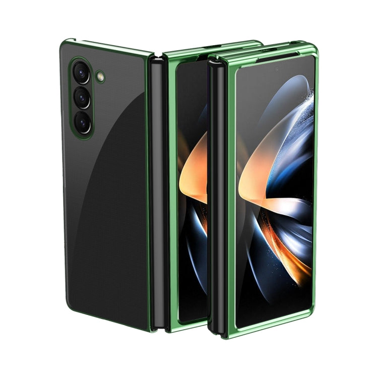 Electroplating Transparent Shockproof Phone Case, For Galaxy Z Fold8 Ultra 5G, For Galaxy Z Flip8 5G, For Galaxy Z Flip7 5G, For Galaxy Z Fold5 5G