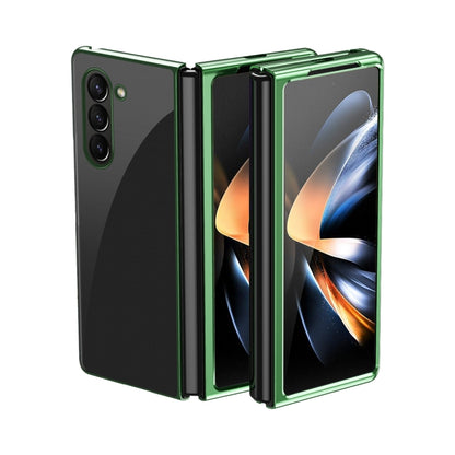 Electroplating Transparent Shockproof Phone Case, For Galaxy Z Fold8 Ultra 5G, For Galaxy Z Flip8 5G, For Galaxy Z Flip7 5G, For Galaxy Z Fold5 5G