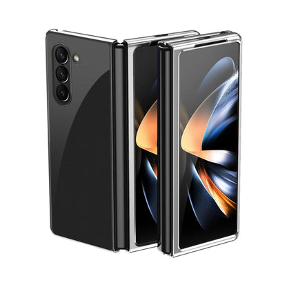 Electroplating Transparent Shockproof Phone Case, For Galaxy Z Fold8 Ultra 5G, For Galaxy Z Flip8 5G, For Galaxy Z Flip7 5G, For Galaxy Z Fold5 5G