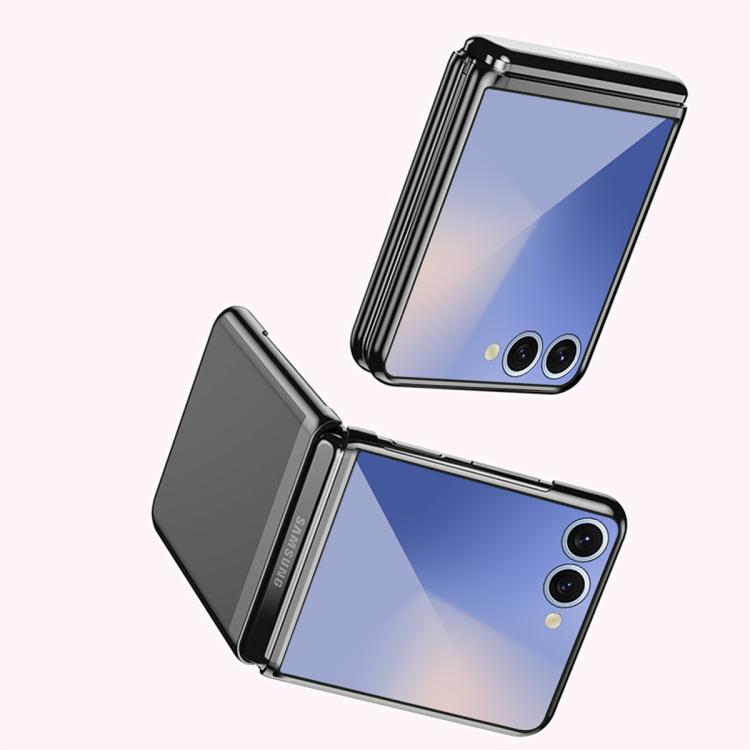 Electroplating Transparent Shockproof Phone Case, For Samsung Galaxy Z Flip7 5G, For Samsung Galaxy Z Fold5 5G, For  Samsung Galaxy Z Flip5   5G