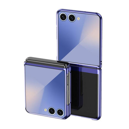 Electroplating Transparent Shockproof Phone Case, For Galaxy Z Fold8 Ultra 5G, For Galaxy Z Flip8 5G, For Galaxy Z Flip7 5G, For Galaxy Z Fold5 5G