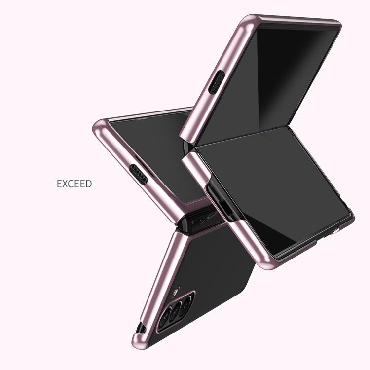 Electroplating Transparent Shockproof Phone Case, For Galaxy Z Fold8 Ultra 5G, For Galaxy Z Flip8 5G, For Galaxy Z Flip7 5G, For Galaxy Z Fold5 5G