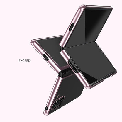 Electroplating Transparent Shockproof Phone Case, For Galaxy Z Fold8 Ultra 5G, For Galaxy Z Flip8 5G, For Galaxy Z Flip7 5G, For Galaxy Z Fold5 5G