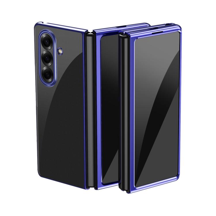 Electroplating Transparent Shockproof Phone Case, For Galaxy Z Fold8 Ultra 5G, For Galaxy Z Flip8 5G, For Galaxy Z Flip7 5G, For Galaxy Z Fold5 5G