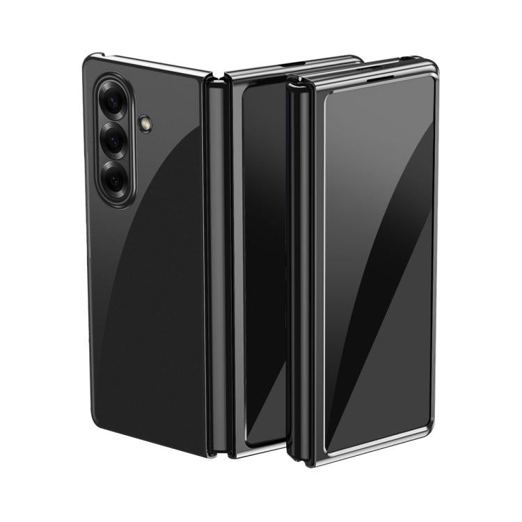 Electroplating Transparent Shockproof Phone Case, For Galaxy Z Fold8 Ultra 5G, For Galaxy Z Flip8 5G, For Galaxy Z Flip7 5G, For Galaxy Z Fold5 5G