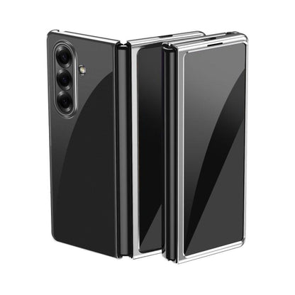 Electroplating Transparent Shockproof Phone Case, For Galaxy Z Fold8 Ultra 5G, For Galaxy Z Flip8 5G, For Galaxy Z Flip7 5G, For Galaxy Z Fold5 5G