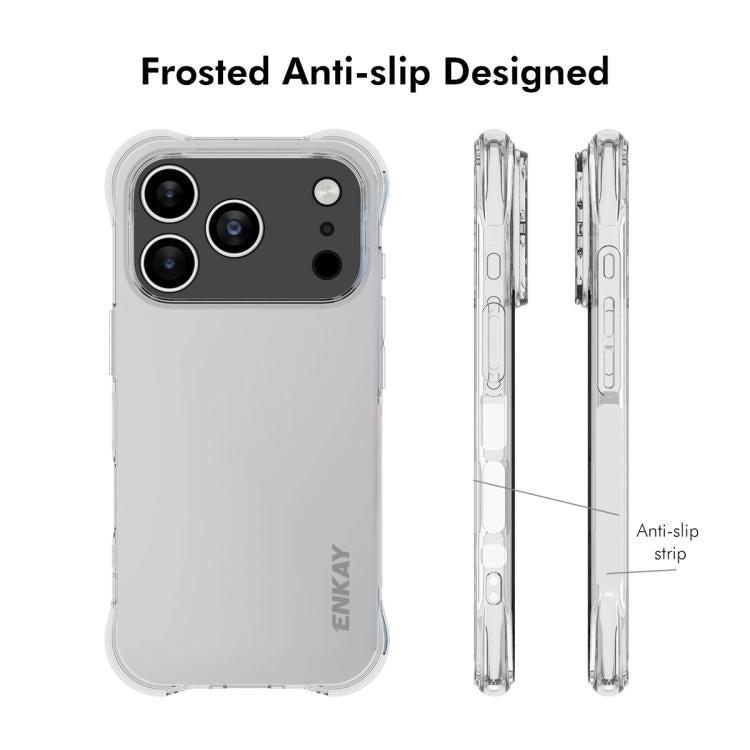 ENKAY Hat-Prince Transparent TPU Shockproof Phone Case, For iPhone 17 Pro Max, For iPhone 17 Pro, For iPhone 17, For iPhone 17 Air, For iPhone 16e, For iPhone 16 Pro Max, For iPhone 16 Pro, For iPhone 16 Plus, For iPhone 16, For iPhone 15 Pro Max������...