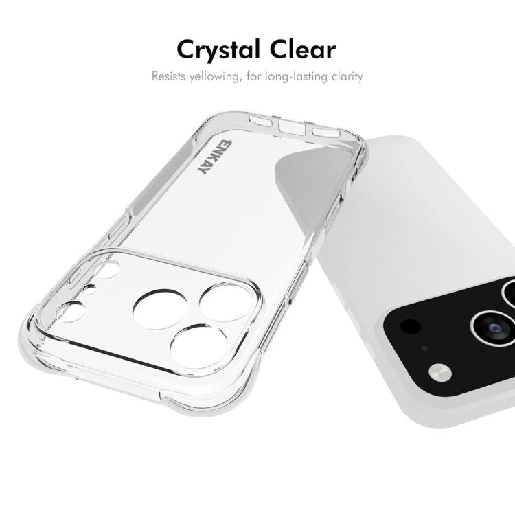 ENKAY Hat-Prince Transparent TPU Shockproof Phone Case, For iPhone 17 Pro Max, For iPhone 17 Pro, For iPhone 17, For iPhone 17 Air, For iPhone 16e, For iPhone 16 Pro Max, For iPhone 16 Pro, For iPhone 16 Plus, For iPhone 16, For iPhone 15 Pro Max������...
