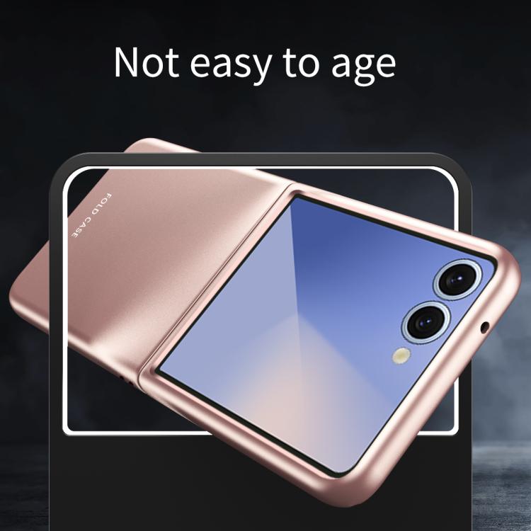 Skin Feel Electroplating PC Shockproof Phone Case, For Samsung Galaxy Z Flip7 5G, For Samsung Galaxy Z Flip6 / Flip7 FE