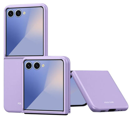 Skin Feel Electroplating PC Shockproof Phone Case, For Samsung Galaxy Z Flip7 5G, For Samsung Galaxy Z Flip6 / Flip7 FE