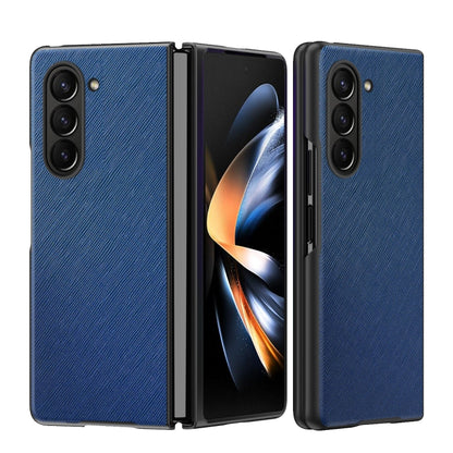 Cross-Grain All-inclusive Shockproof Phone Case, For Samsung Galaxy Z Flip6 / Flip7 FE, For Samsung Galaxy Z Fold6 5G