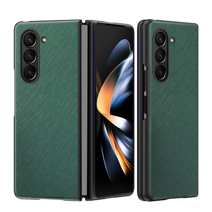 Cross-Grain All-inclusive Shockproof Phone Case, For Samsung Galaxy Z Flip6 / Flip7 FE, For Samsung Galaxy Z Fold6 5G