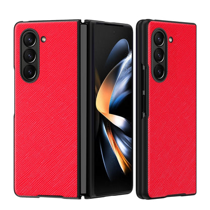 Cross-Grain All-inclusive Shockproof Phone Case, For Samsung Galaxy Z Flip6 / Flip7 FE, For Samsung Galaxy Z Fold6 5G