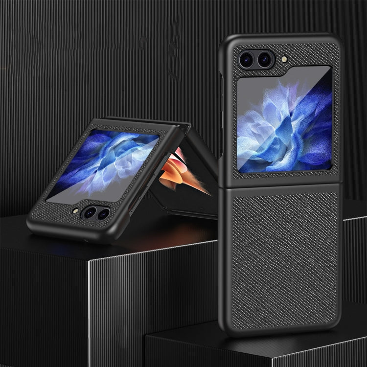 Cross-Grain All-inclusive Shockproof Phone Case, For Samsung Galaxy Z Flip6 / Flip7 FE, For Samsung Galaxy Z Fold6 5G