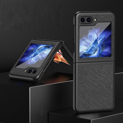 Cross-Grain All-inclusive Shockproof Phone Case, For Samsung Galaxy Z Flip6 / Flip7 FE, For Samsung Galaxy Z Fold6 5G