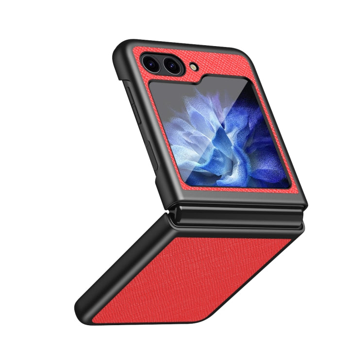 Cross-Grain All-inclusive Shockproof Phone Case, For Samsung Galaxy Z Flip6 / Flip7 FE, For Samsung Galaxy Z Fold6 5G