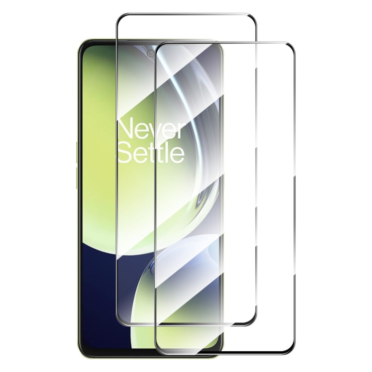 2pcs ENKAY Full Glue High Aluminum-silicon Tempered Glass Film, For OnePlus Nord CE6 Lite, For OnePlus Nord CE6, For OnePlus 13T, For OnePlus 13R, For OnePlus Nord 4, For OnePlus Ace 3V, For OnePlus Nord N30 SE, For OnePlus Nord CE3                    ...