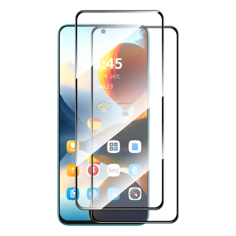 2pcs ENKAY Full Glue High Aluminum-silicon Tempered Glass Film, For OnePlus Nord CE6 Lite, For OnePlus Nord CE6, For OnePlus 13T, For OnePlus 13R, For OnePlus Nord 4, For OnePlus Ace 3V, For OnePlus Nord N30 SE, For OnePlus Nord CE3                    ...