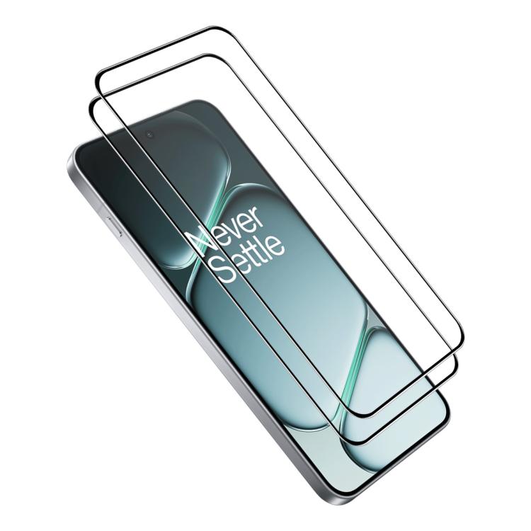 2pcs ENKAY Full Glue High Aluminum-silicon Tempered Glass Film, For OnePlus Nord CE6 Lite, For OnePlus Nord CE6, For OnePlus 13T, For OnePlus 13R, For OnePlus Nord 4, For OnePlus Ace 3V, For OnePlus Nord N30 SE, For OnePlus Nord CE3                    ...