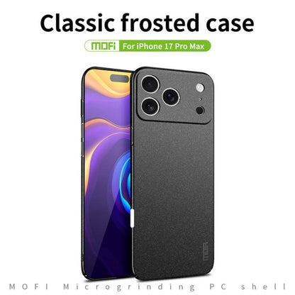 MOFI Fandun Series Frosted PC Ultra-thin All-inclusive Phone Case, For iPhone 17 Pro Max, For iPhone 17 Pro, For iPhone 17, For iPhone Air