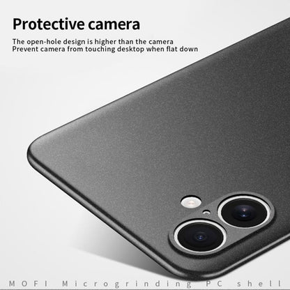 MOFI Fandun Series Frosted PC Ultra-thin All-inclusive Phone Case, For iPhone Air, For iPhone 16 Pro Max, For iPhone 16 Pro, For iPhone 16 Plus
