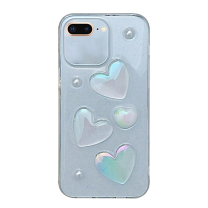 Love Epoxy TPU Phone Case, For iPhone X/XS, For iPhone7 Plus / 8 Plus