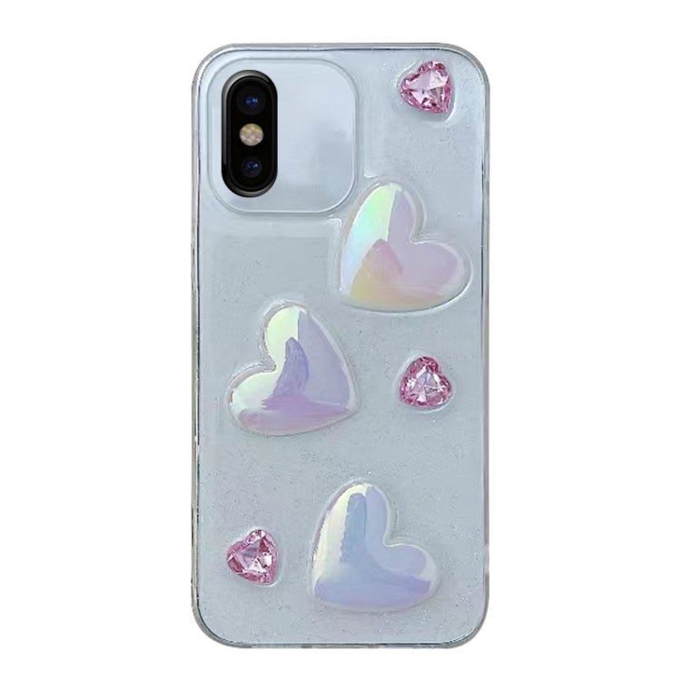 Love Epoxy TPU Phone Case, For iPhone X/XS, For iPhone7 Plus / 8 Plus