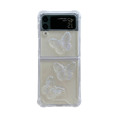Clear Crystal Butterflies TPU Phone Case