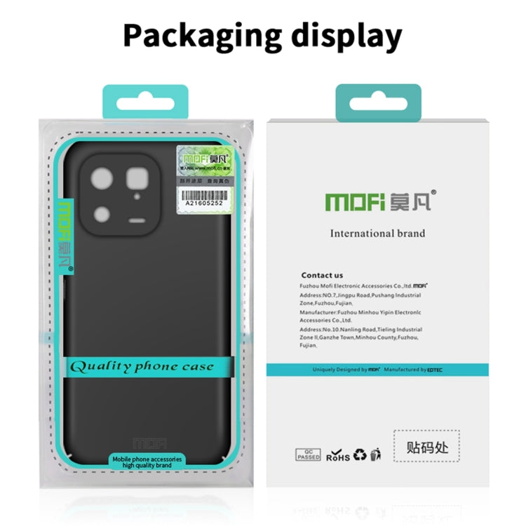 MOFI Frosted PC Ultra-thin Hard Phone Case, For iPhone 15 Pro, For iPhone 15 Plus, For iPhone 15, For iPhone 17e / 16e