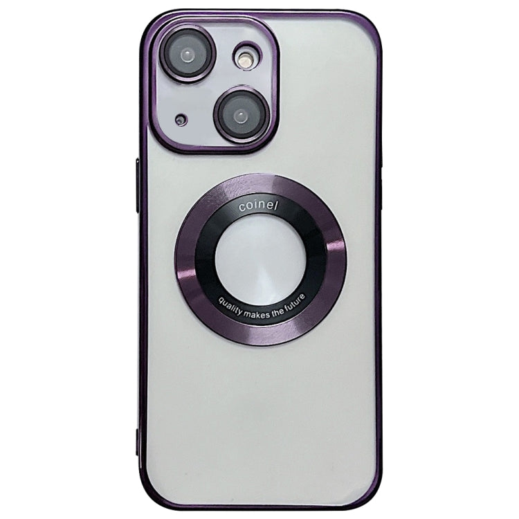 Electroplating Magsafe TPU Phone Case, For iPhone 15, For iPhone 14 Plus, For iPhone 14