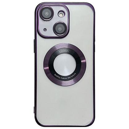 Electroplating Magsafe TPU Phone Case, For iPhone 15, For iPhone 14 Plus, For iPhone 14