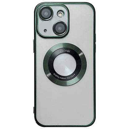 Electroplating Magsafe TPU Phone Case, For iPhone 15, For iPhone 14 Plus, For iPhone 14