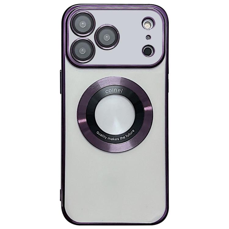 Electroplating Magsafe TPU Phone Case, For iPhone 17e / 16e, For iPhone 17 Pro Max, For iPhone 17 Pro