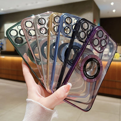 Electroplating Magsafe TPU Phone Case, For iPhone 14 Pro, For iPhone 14 Pro Max, For iPhone 13 Pro Max