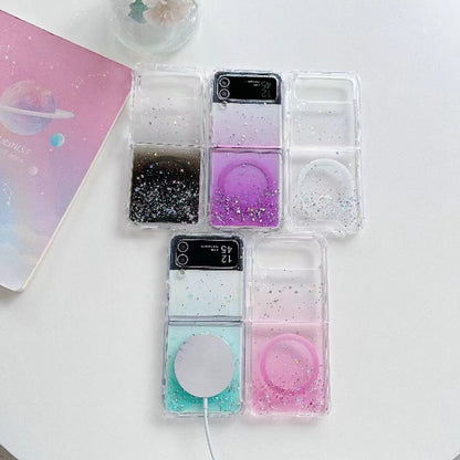 Magsafe Glitter TPU Phone Case, For Samsung Galaxy Z Flip3