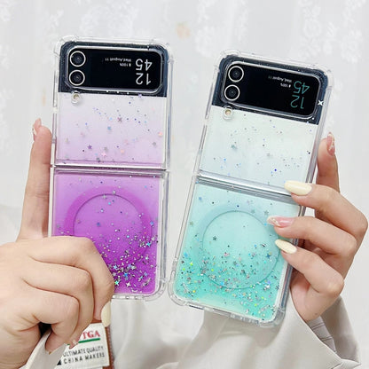 Magsafe Glitter TPU Phone Case, For Samsung Galaxy Z Flip3