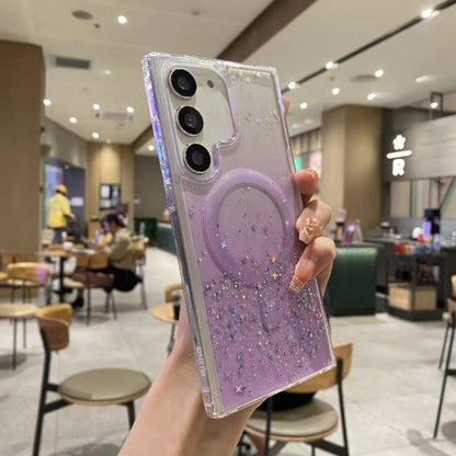 Magsafe Glitter TPU Phone Protective Case, For Samsung Galaxy S23 Ultra 5G, For Samsung Galaxy S23+ 5G, For Samsung Galaxy S23 5G, For Samsung Galaxy S22 Ultra 5G