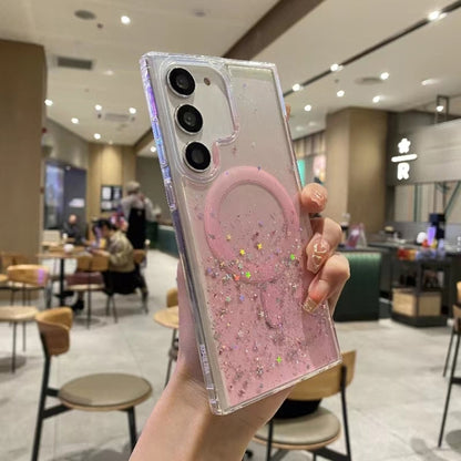 Magsafe Glitter TPU Phone Protective Case, For Samsung Galaxy S23 Ultra 5G, For Samsung Galaxy S23+ 5G, For Samsung Galaxy S23 5G, For Samsung Galaxy S22 Ultra 5G